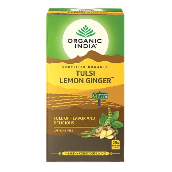 Organic India Tulsi Lemon Ginger Tea 25/5
