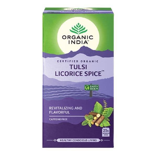 Organic India Tulsi Licorice Spice Tea 25/5
