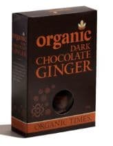 Organic Times DARK Choc Coated - Ginger