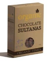Organic Times Milk Choc Coated - Sultana
