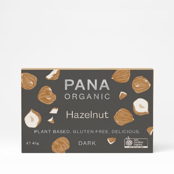 Pana Chocolate Dark Hazelnut 45g