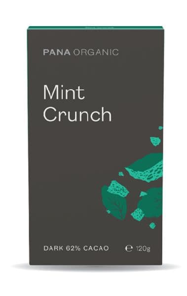 Pana Chocolate Block Mint Crunch 120g