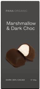Pana Chocolate Coated Marshmallow Dark 100g