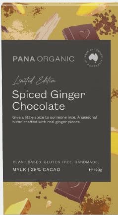 Pana Chocolate Block Limited Edition - Mylk Spiced Ginger 120g