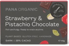 Pana Chocolate Dark Strawberry & Pistachio 45g *coming soon*