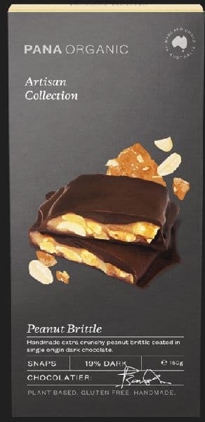 Pana Chocolate Snaps - Peanut Brittle 150g