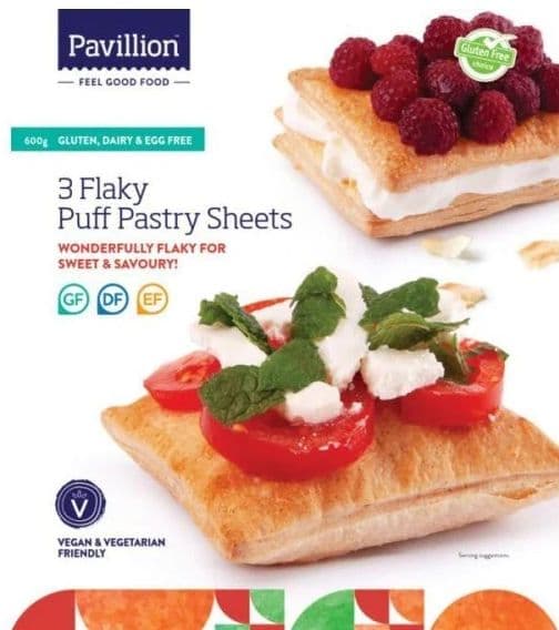 Pavillion GF Pastry Sheets Flaky