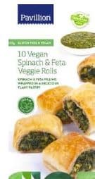 Pavillion GF Rolls Vegan Spinach & Feta Veggie