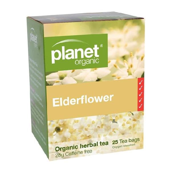 Planet Organic Tea BAGS - Elderflower