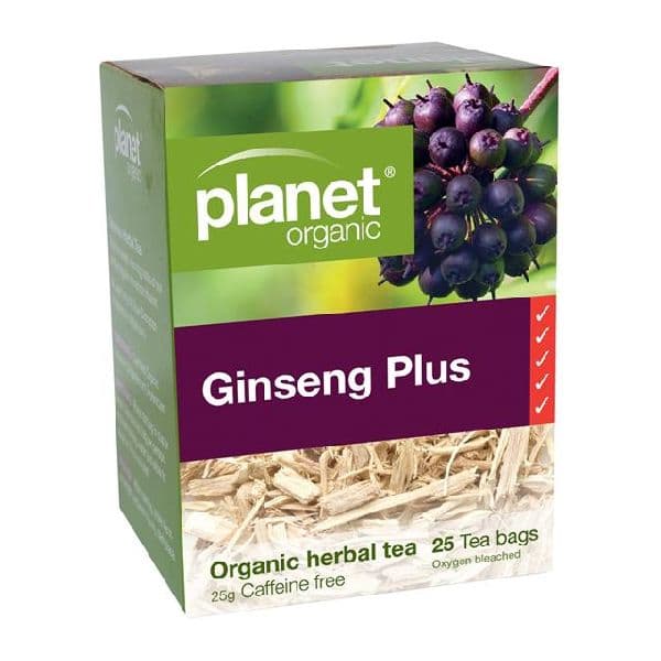Planet Organic Tea BAGS - Ginseng