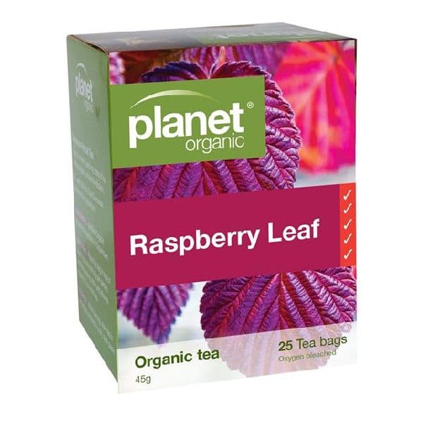 Planet Organic Tea BAGS - Raspberry Leaf