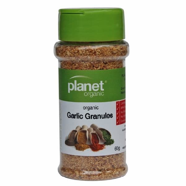 Planet Organic Herbs - Garlic Granules (Shakers)