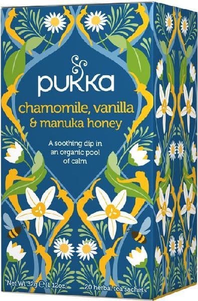 Pukka Tea Bags - Chamomile, Vanilla & Manuka Honey