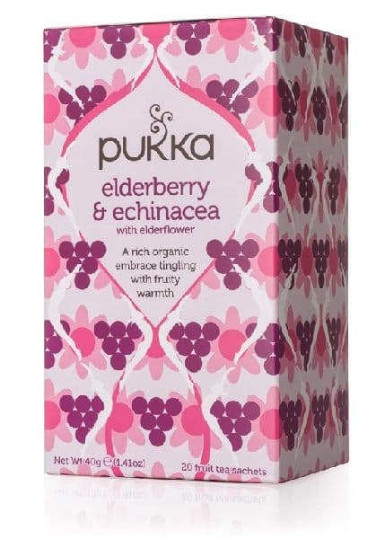 Pukka Tea Bags - Elderberry & Echinacea *coming soon*