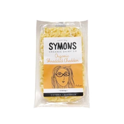 Symons Shredded Cheddar 200G