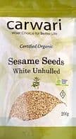 Carwari Sesame Seeds - White Unhulled