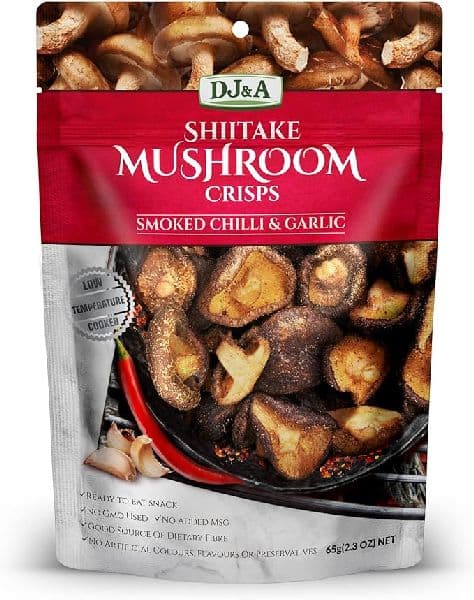 DJ&A Crispy Vegetables - Large Shiitake Mushroom Chilli Garlic