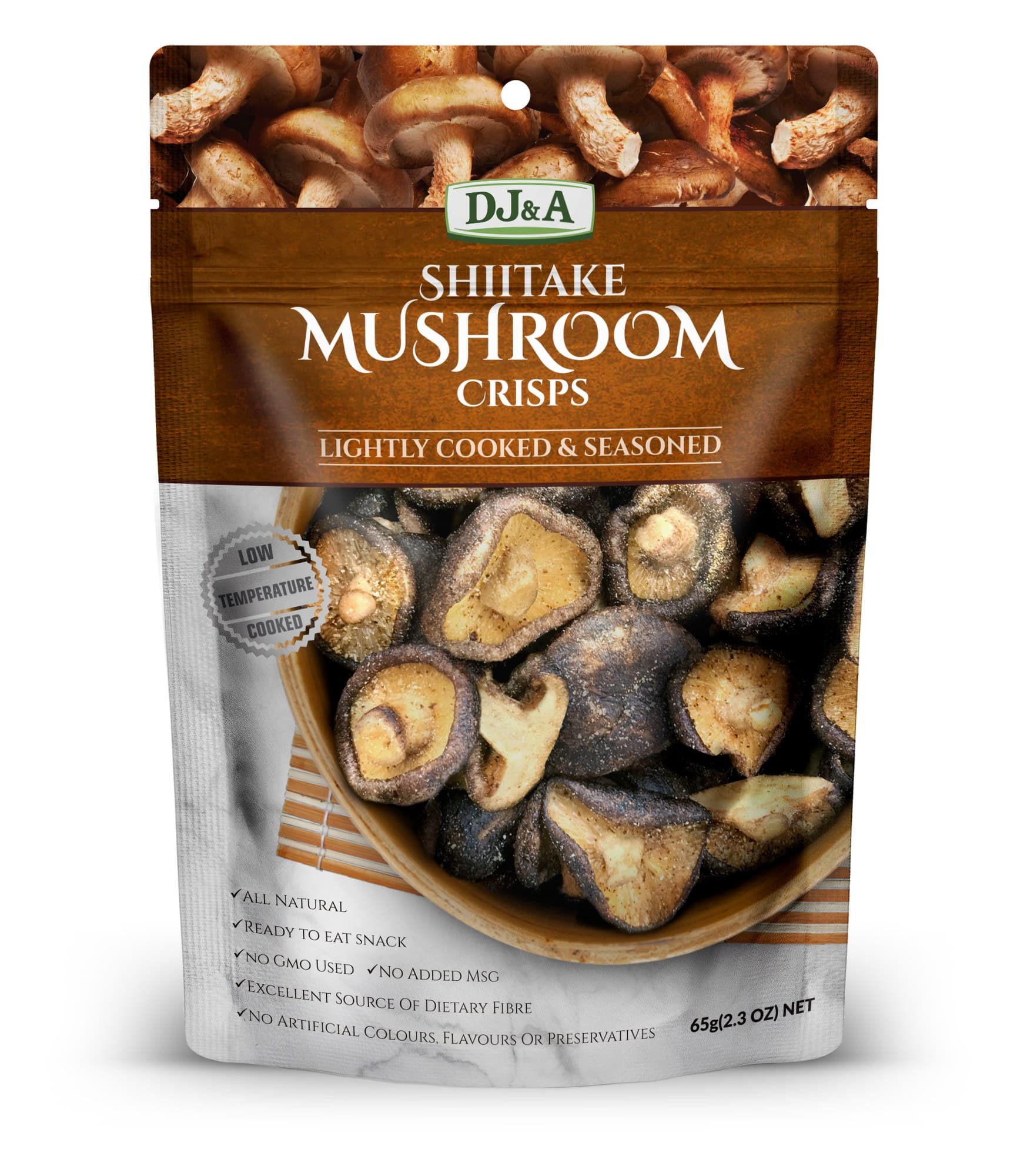 DJ&A Crispy Vegetables - Large Shiitake Mushroom Truffle 65g ^