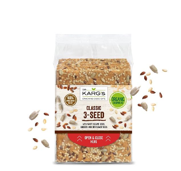 Dr Karg Crispbread - Classic 3-Seed