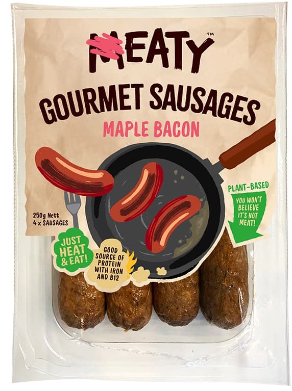 Eaty Sausages, Maple Bacon