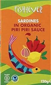 Fish 4 Ever - Sardines in Org Piri Piri sauce 120g