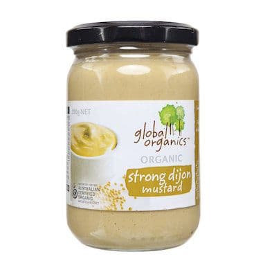 Global Organics Mustard - Strong Dijon