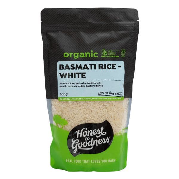 Honest to Goodness Rice - White Basmati 650g
