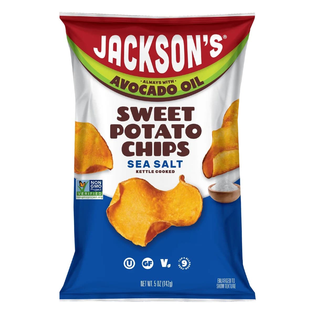 Jackson's Avo Sweet Potato Chips Sea Salt