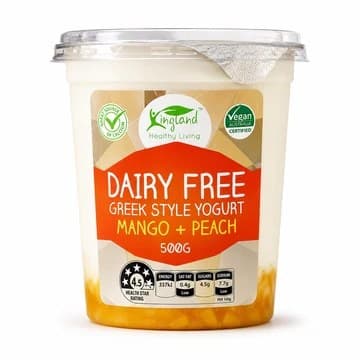 Kingland Yoghurt Greek Style - Mango + Peach