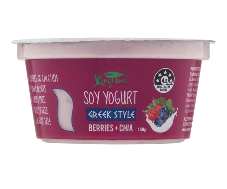 Kingland Yoghurt SMALL GREEK STYLE - Mixed Berry & Chia *coming soon*
