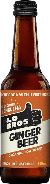 Lo Bros 330ml Soda Ginger Beer
