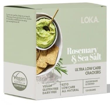 Loka Lupin Chips - Rosemary & Sea Salt