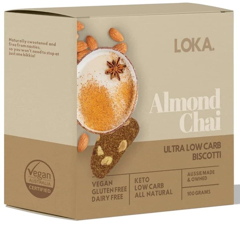 Loka Lupin Biscuit - Almond Chai
