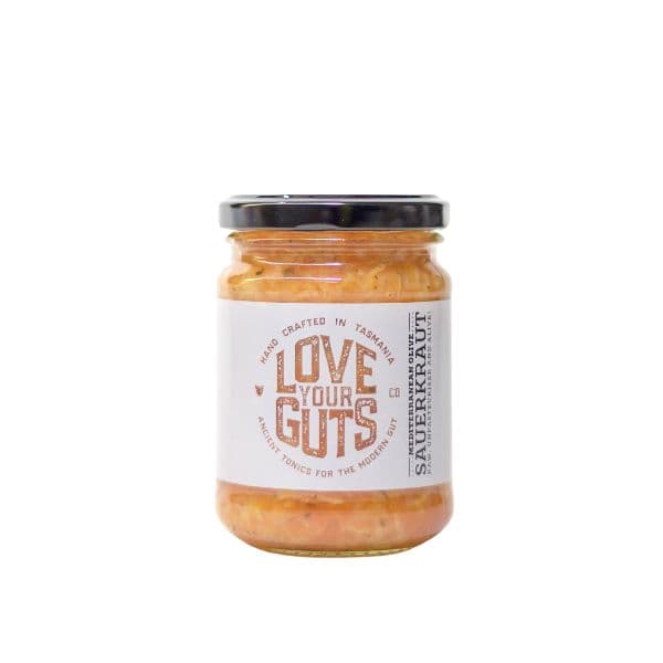 Love Your Guts Sauerkraut 250g - Mediterranean Olive