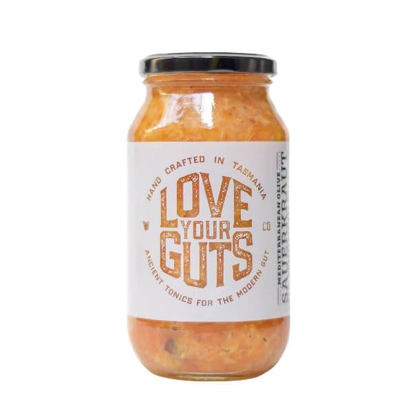 Love Your Guts Sauerkraut 500g - Mediterranean Olive