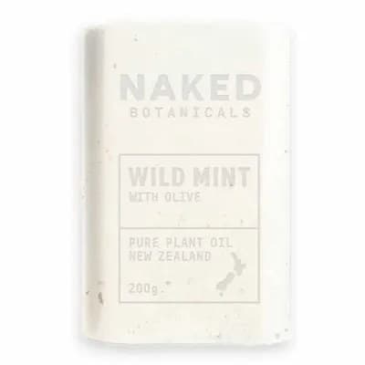 Naked Botanicals Soap Bar Wild Mint w Olive Leaf