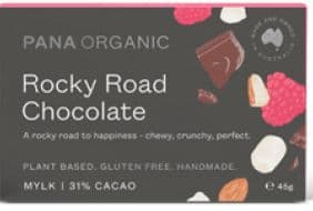 Pana Chocolate Mylk Rocky Road 45g