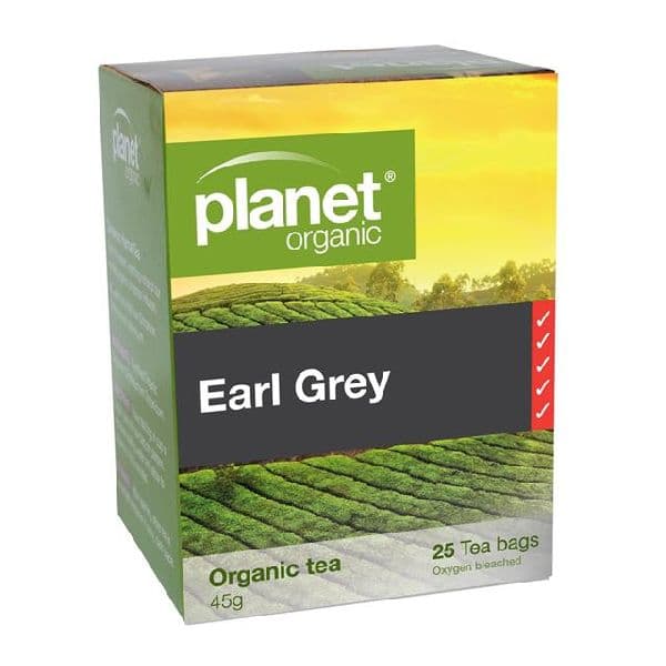 Planet Organic Tea Bags - Earl Grey