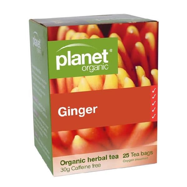Planet Organic Tea Bags - Ginger