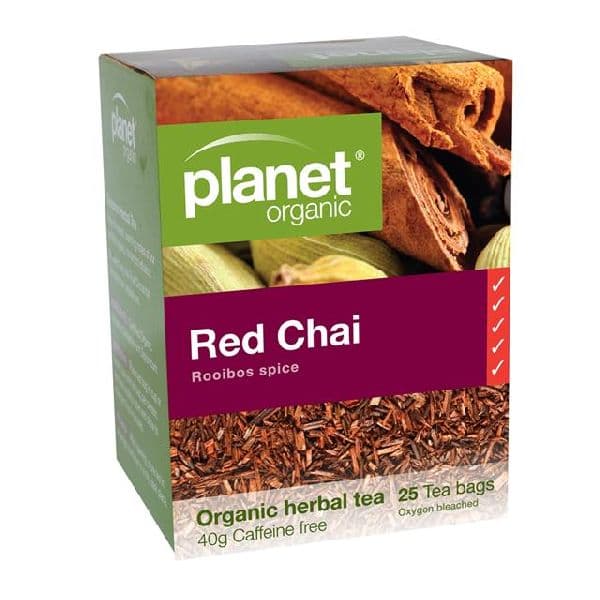 Planet Organic Tea Bags - Red Chai