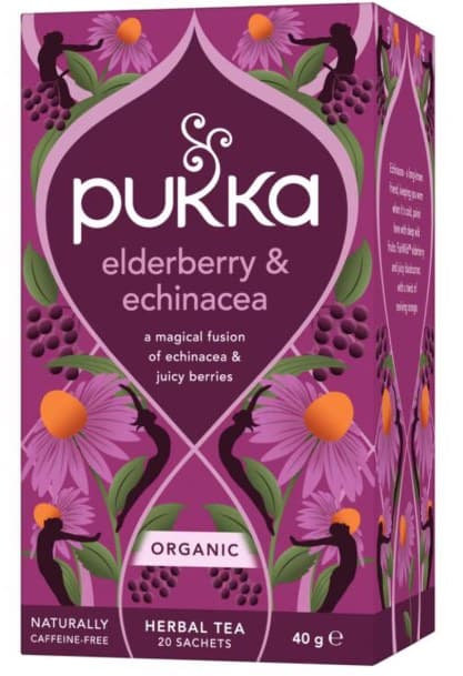 Pukka Tea Bags - Elderberry & Echinacea