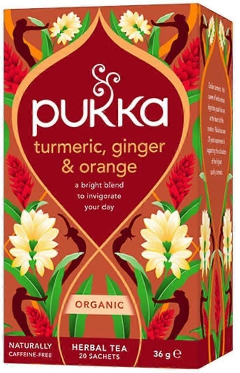 Pukka Tea Bags - Turmeric Ginger Orange