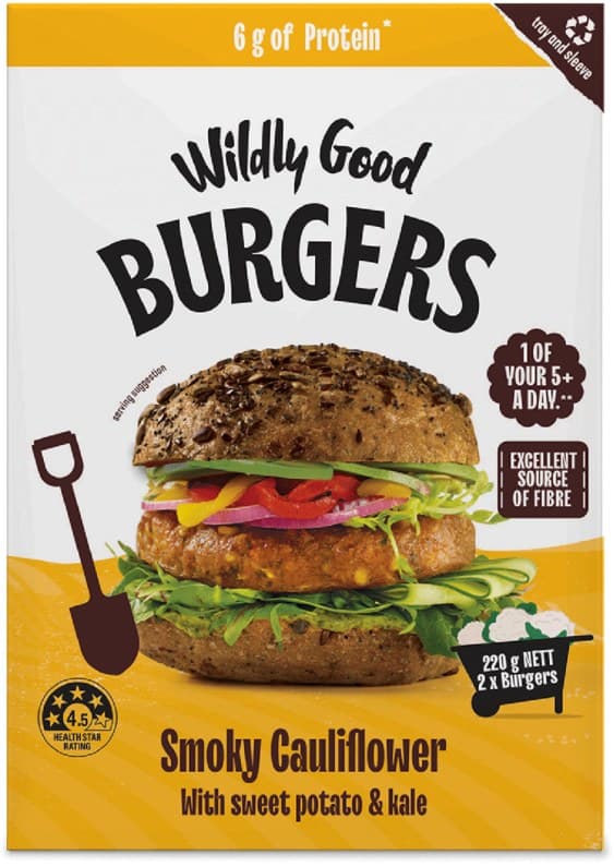 Wildly Good Burgers, Smoky Cauliflower 220g